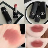  Son Dior Rouge Dior Forever Transfer-Proof Lipstick 100 Fullbox 