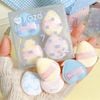 Set 5 Bông Phấn Mini Xỏ Ngón Màu Pastel Kèm Hộp Đựng Xinh Xắn