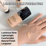  Kem Nền Giorgio Armani Luminous Silk Perfect Glow Flawless Foundation Shade 4.5 30ml 