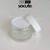  Hũ Thuỷ Tinh 20gr Thân Trong Nắp Trắng 