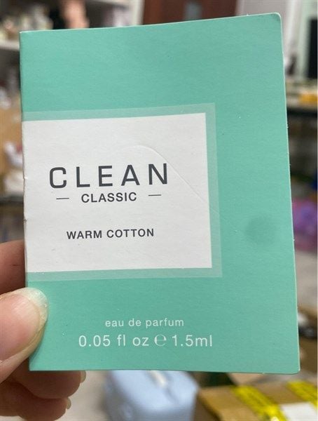  Vial Nước Hoa Clean Classic Warm Cotton EDP 1,5ml 