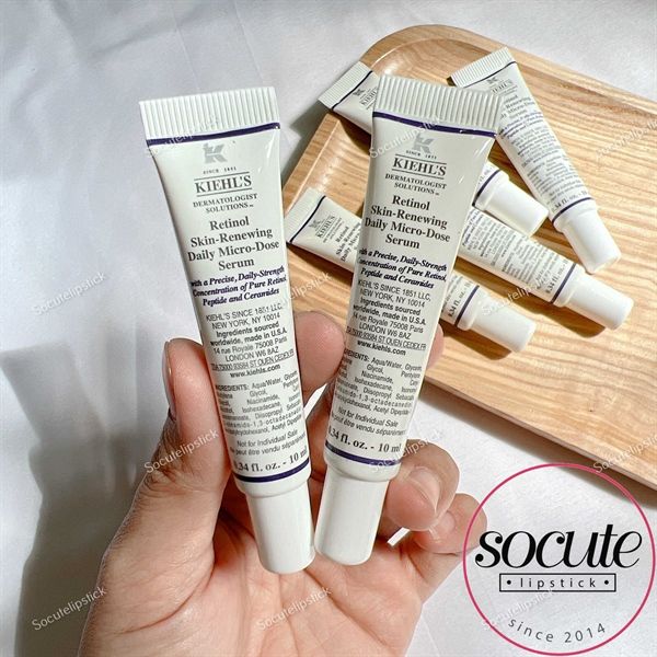  Tinh Chất Kiehl's Retinol Skin Renewing Daily Micro Dose Serum 10ml Date 01.28 