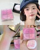  Phấn Má Givenchy Prisme Libre Blush 6g 4 ô Màu #01 Mousseline Lilas 2E01 