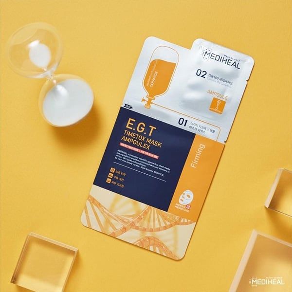  Mặt Nạ Tái Tạo Da Mediheal E.G.T Timetox Ampoulex Mask 