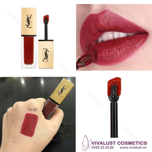 ysl 08 black red code