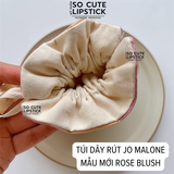  Túi rút Jo Malone Hồng Rose Blush Pouch 12x15,5cm 