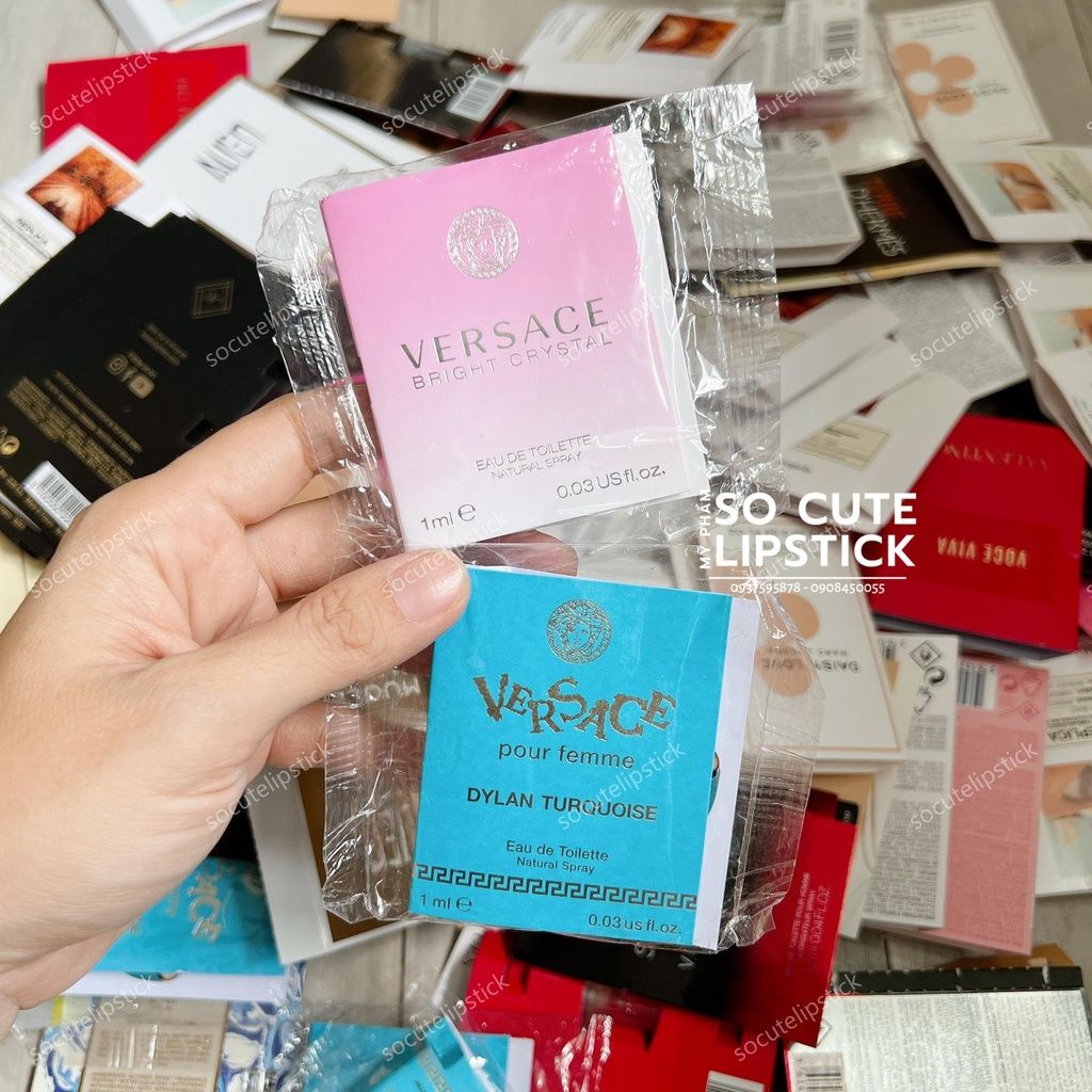  Vial chính hãng nước hoa Veersace Pour Femme Dylan Turquoise [1ml] 