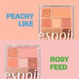  Bảng phấn mắt Espoir Real Eye Palette Màu Rosy Feed 