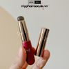Cọ Tô Son Môi Đầu Tròn Bằng Silicone Đàn Hồi Không Nhoè - Hồng Đậu Nắp Đậy
