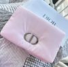Túi Phao Dior Pink Pouch Valentines 20x14cm