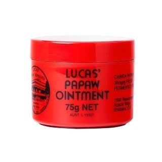  Kem dưỡng môi đa năng Lucas Papaw Ointment Úc Hũ 75g 