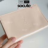  Túi Gift YSL Da Bóng Màu Beige Sang Trọng Cao Cấp 17x11x5cm 