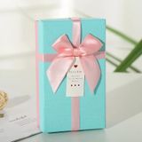  Hộp Quà Tặng 14,5x8,5x5cm Xanh Nơ Hồng 