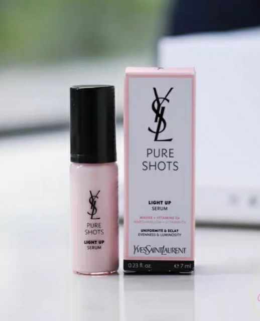 Tinh chất sáng da YSL Pure Shots Light Up Brightening Serum 7ml