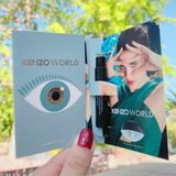  Vial mẫu thử nước hoa Flower by Kenzo / Kenzo World edt 1ml 