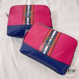  Túi Mỹ Phẩm Esstee Lauder 2 Màu Xanh Hồng - MS01 