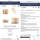  Kem dưỡng mắt Absolue Revitalizing Eye Cream Minisize 5ml Laancome 