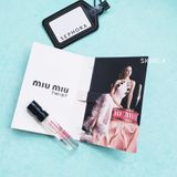  Vial Mẫu Thử Nước Hoa Miu Miu L'eau Bleue eau de Parfum 1ml - Miu Miu EDP - Miu Miu Twist EDP 