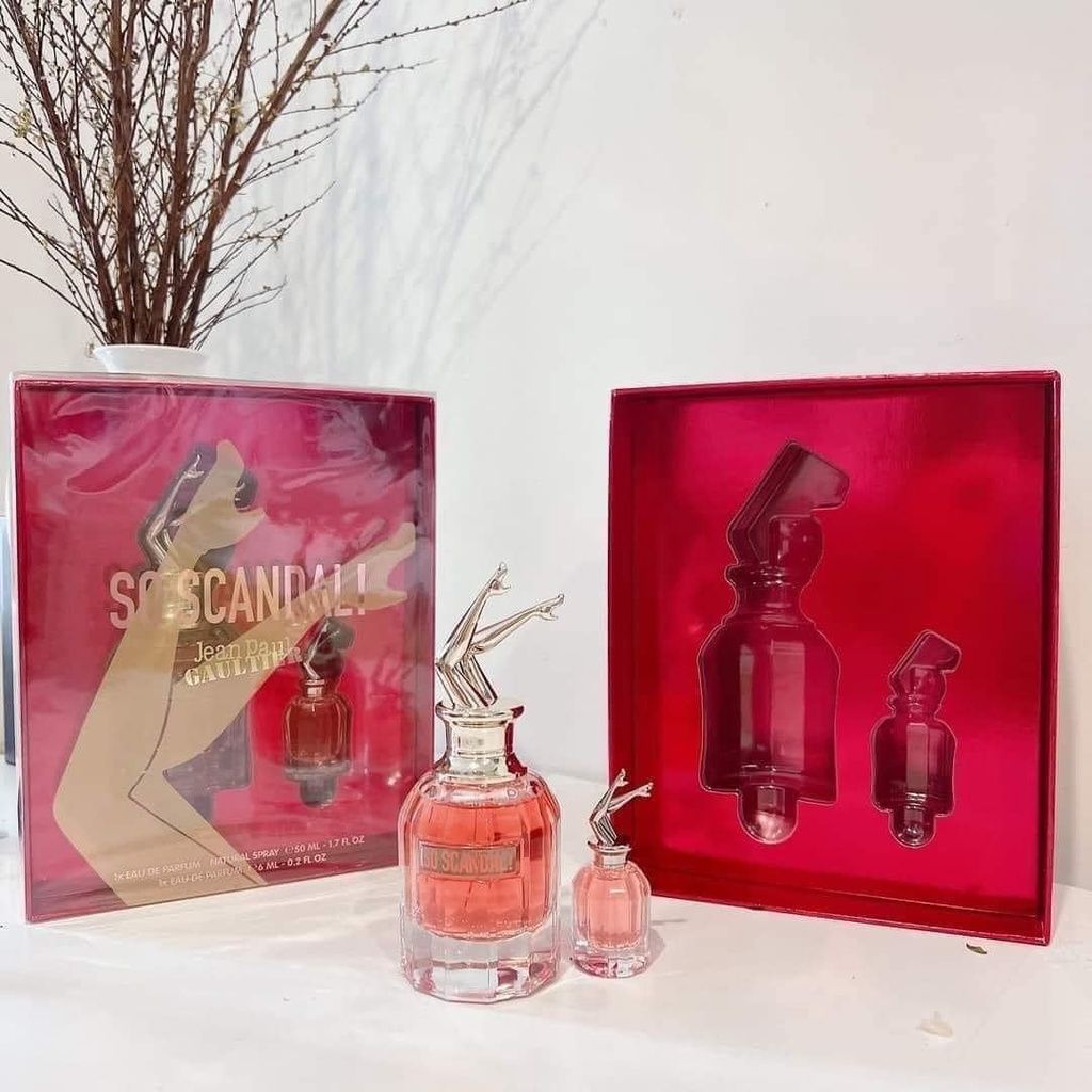 Set Nước Hoa Nữ Jean Paul Gaultier So Scandal EDP (50ml + Mini 6ml)