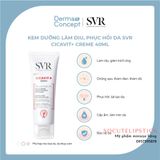  Kem dưỡng làm dịu, phục hồi da SVR Cicavit+ Creme 40ml 
