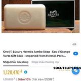  Xà bông/ xà phòng tắm Hermes Paris Eau D'Orange Verte 