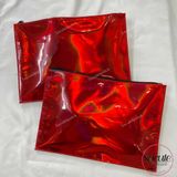  Ví Bì Thư Shu Đỏ Cam Dẹp - MS27 