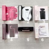  Set 3 Vial Narciso (Fleur Musc - Pure Musc - For Her EDP) 