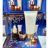  Set Dưỡng Da Estee Lauder Radiant 24/7 Repair + Renew (Sữa rửa mặt 30ml - Serum 7ml - Kem mắt 5ml) 