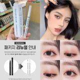  [Mẫu Mới 2022] Kẻ Mắt Karadium Waterproof Brush Liner Black 