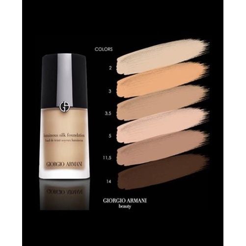giorgio armani makeup luminous silk foundation