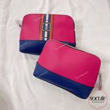  Túi Mỹ Phẩm Esstee Lauder 2 Màu Xanh Hồng - MS01 