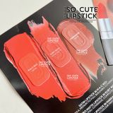  Vỉ Son MAC Matte Lipstick 3 ô Marrakesh - Velvet Teddy - Chili 