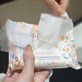  Khăn Ướt Vệ Sinh VK Hằng Ngày Femfresh Intimate Skincare 0% Sensitive Hypoallergenic Wipes - 25 Tờ ( Có Tem Phụ) 