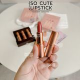  Son Charlotte Tilbury Supermodel Size 1.5gr Tách Set - Nâu Đỏ 