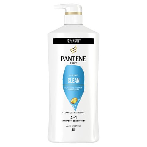  Dầu Gội Xả 2in1 Pantene Pro-V Classic Clean 820ml 