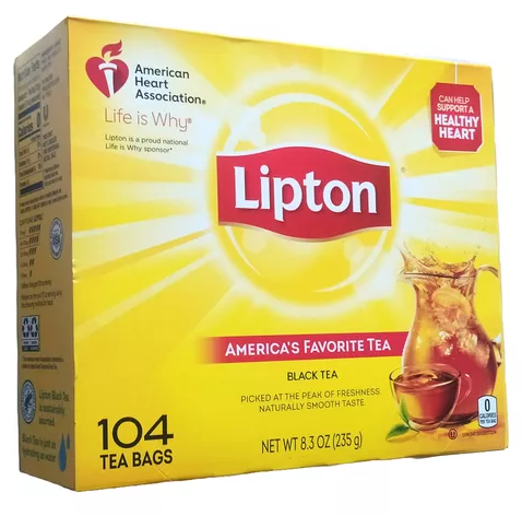  Trà Đen Lipton 235g (104 Gói) 