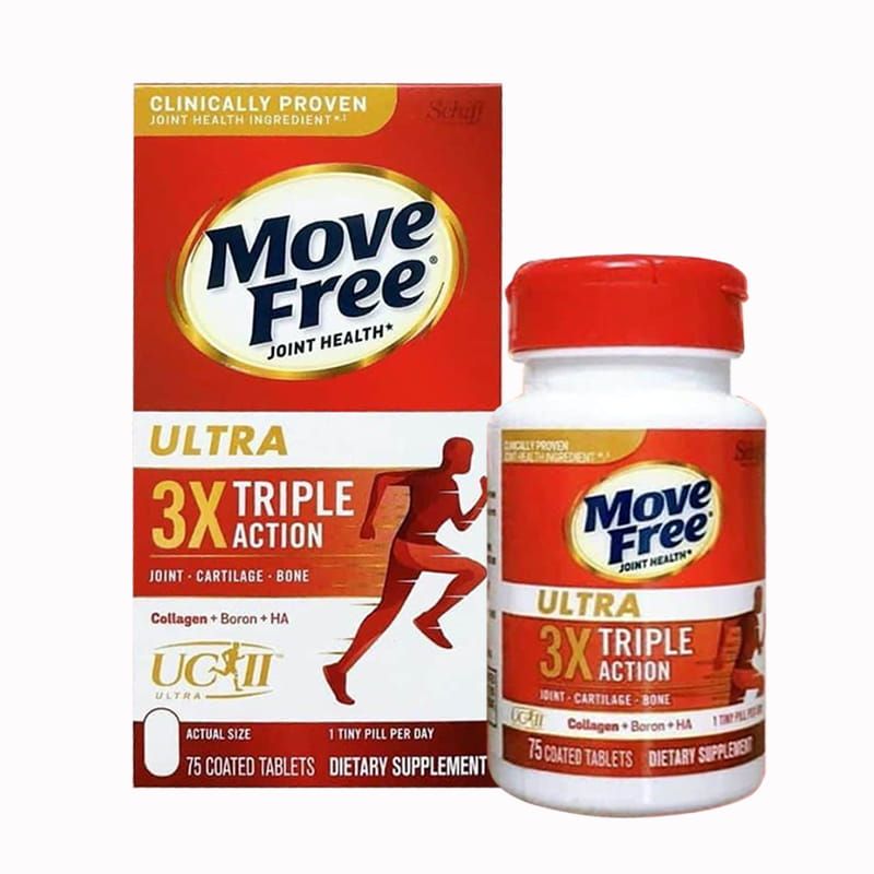  Viên Uống Move Free Schiff Ultra Triple Action 75 viên 