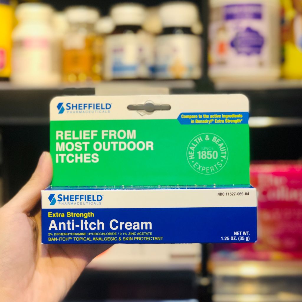  Kem Trị Ngứa Anti-Itch Cream Sheffield 35g 