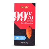  Beryl's Dark Chocolate No Sugar 90g 