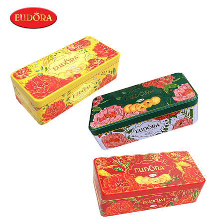  Bánh Quy Bơ Eudora Gold Chữ Nhật 140g 
