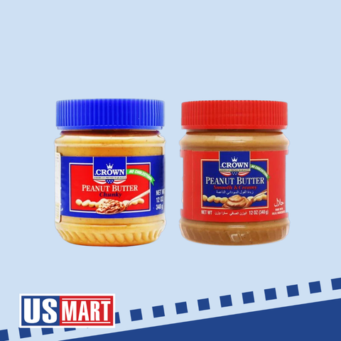  Bơ Đậu Phộng Crown Peanut Butter 340g 