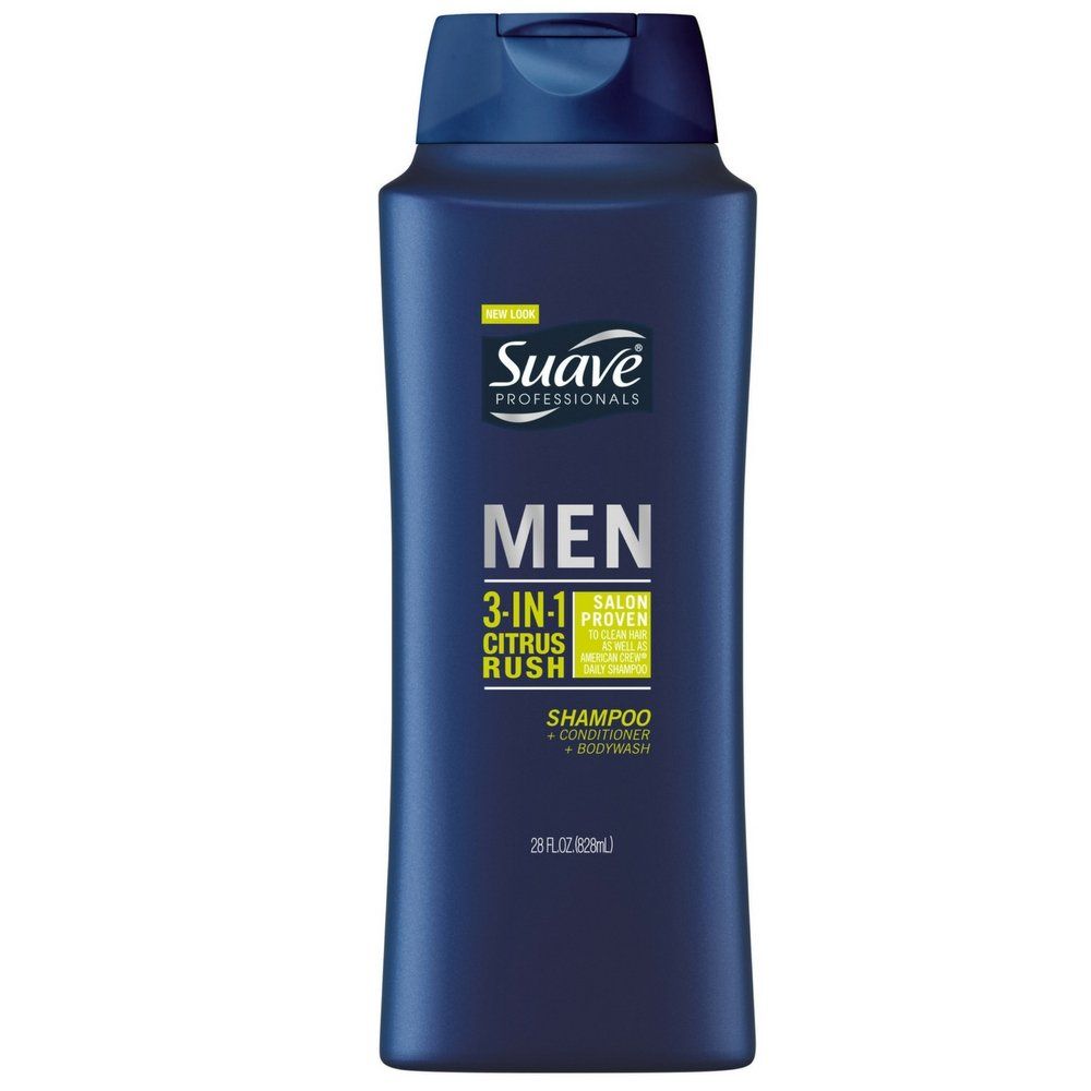  Tắm Gội Xả Suave Men Citrus Rush Salon Proven 828ml 