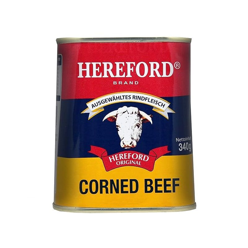  Thịt Hộp Hereford Corned Beef Pháp 340g 