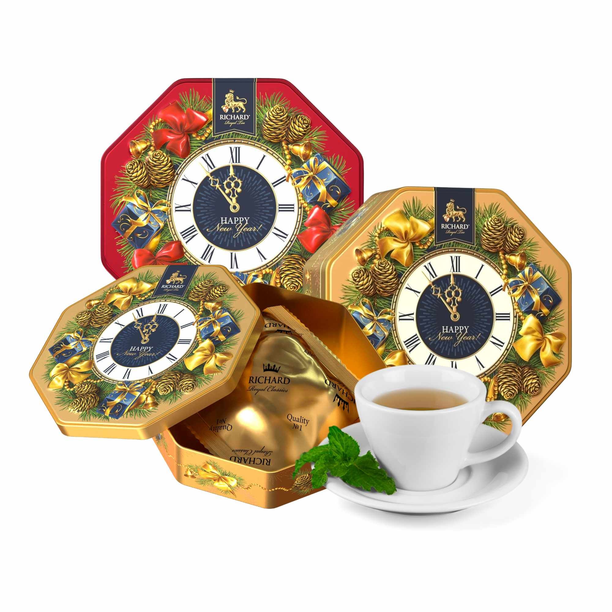  Trà Đen Thượng Hạng Richard Royal Happy New Year 80g 