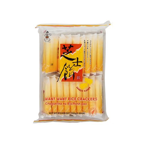  Bánh Gạo Phô Mai Want Want Đài Loan 108g 