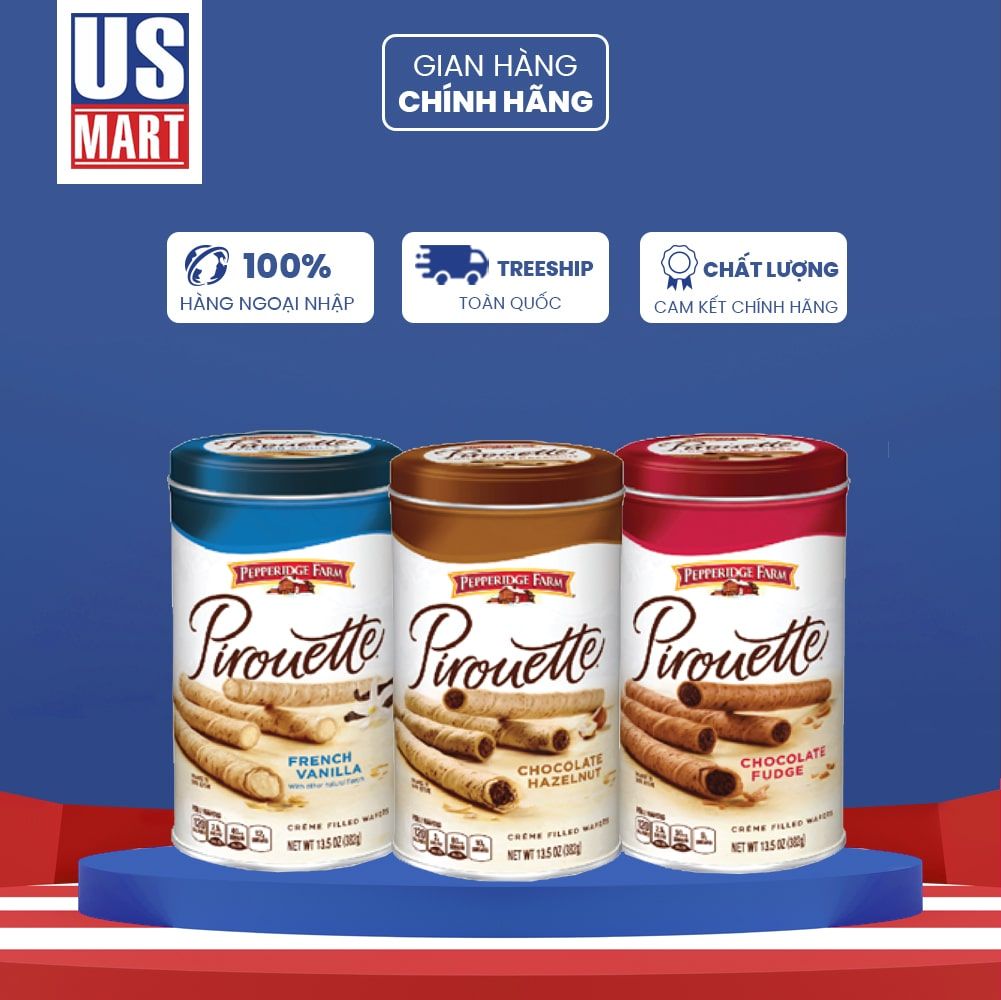  Bánh Quế Pirouette Pepperidge Farm 382g 