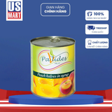  Đào Cắt Nửa Trái Ngâm Nước Đường Pavlides 820g 