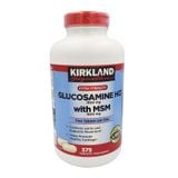  Viên Uống Glucosamine Kirkland HCL & MSM 375 viên 