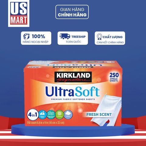  Giấy Thơm Quần Áo Kirkland Mỹ 250 Tờ 