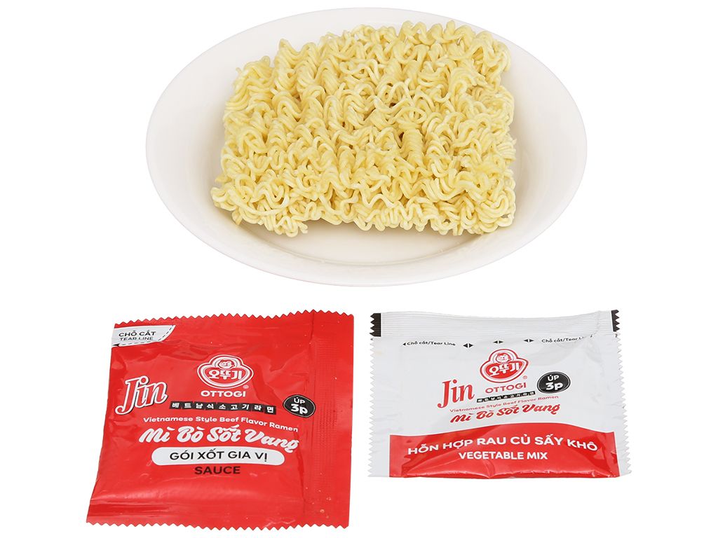  Mì Ăn Liền Jin Bò Sốt Vang 80g 